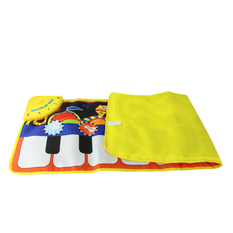 2306 children's multifunctional music game carpet baby fun finger touch electronic piano educational toy