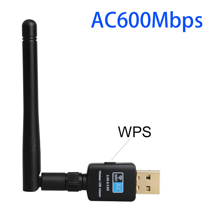 Wireless network receiverWireless wifi receiverWireless network card 11AC dual frequency network card 11AC600 network card