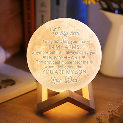 3D printing moon light Creative moon light mini romantic birthday gift injection charging night light