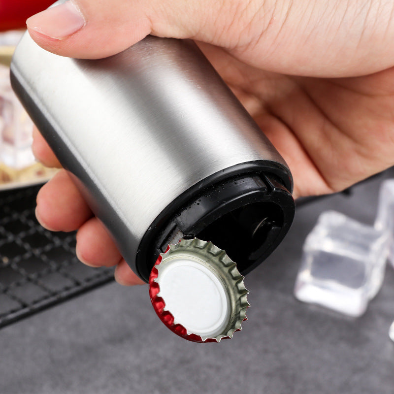 Automatic Beer Bottle Opener in use