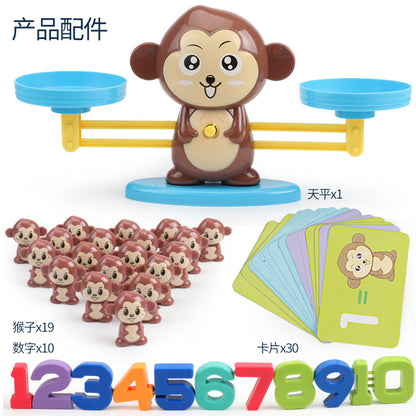 Early education math toy puppy balance Addition and subtraction arithmetic children intelligence development enlightenment puzzle diy desktop toys