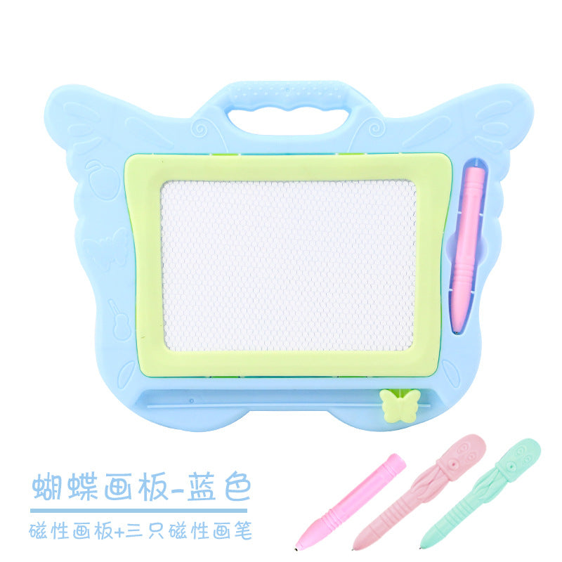 Children's drawing board color magnetic writing board infant puzzle small blackboard baby doodle toys 2-3-5 years old