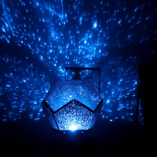 Starry sky lamp projector children's gypsophila Tanabata atmosphere bedroom dream romantic rotating sleep star night light