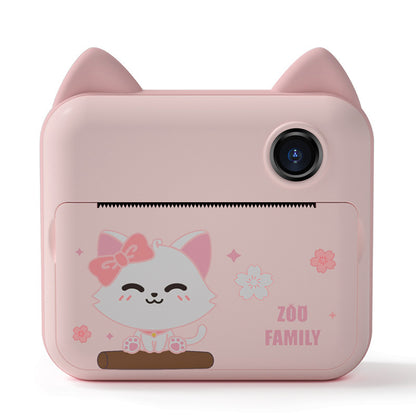 Children's high-definition camera Polaroid digital camera educational toy can take pictures and print holiday gifts