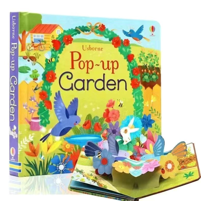 English 3D three-dimensional book, flip book, children's intellectual development, parent-child popular science reading