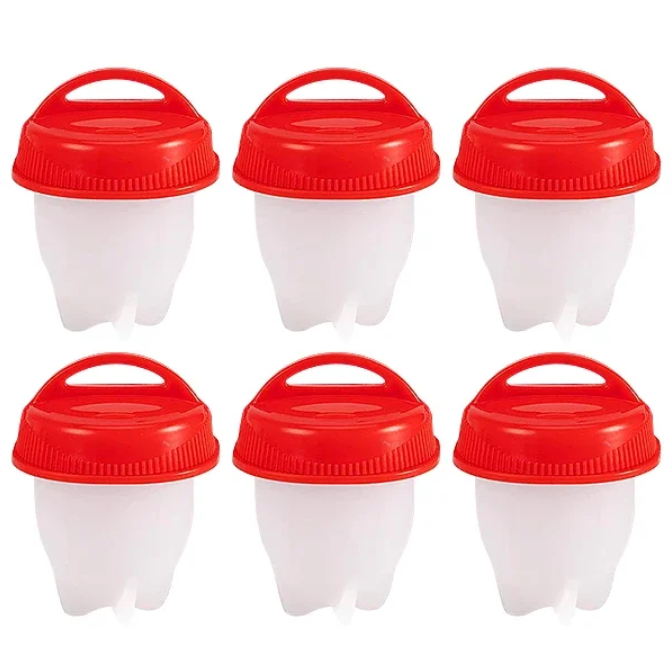 Silicone Egg Cookers Non-Stick Cups 6 pcs