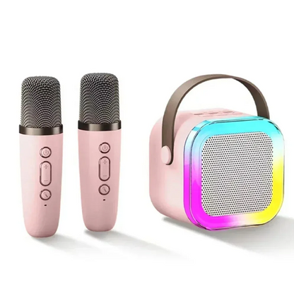 Portable Mini Karaoke Pink